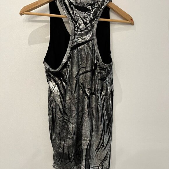 MICHAEL kors raceback metalic tanktop size small - Picture 5 of 8